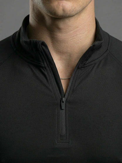 Fitted Performance Quarter Zip Compression